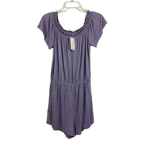 Excuse Me Women's Lavender Romper